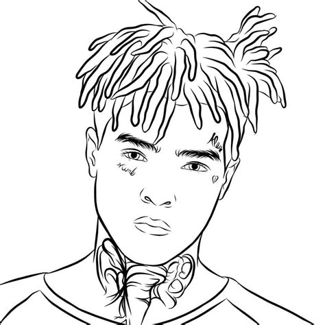 You are viewing some Xxxtentacion Coloring Book sketch templates click on a template to sketch over it and color it in and share with your family and friends. please wait, the …